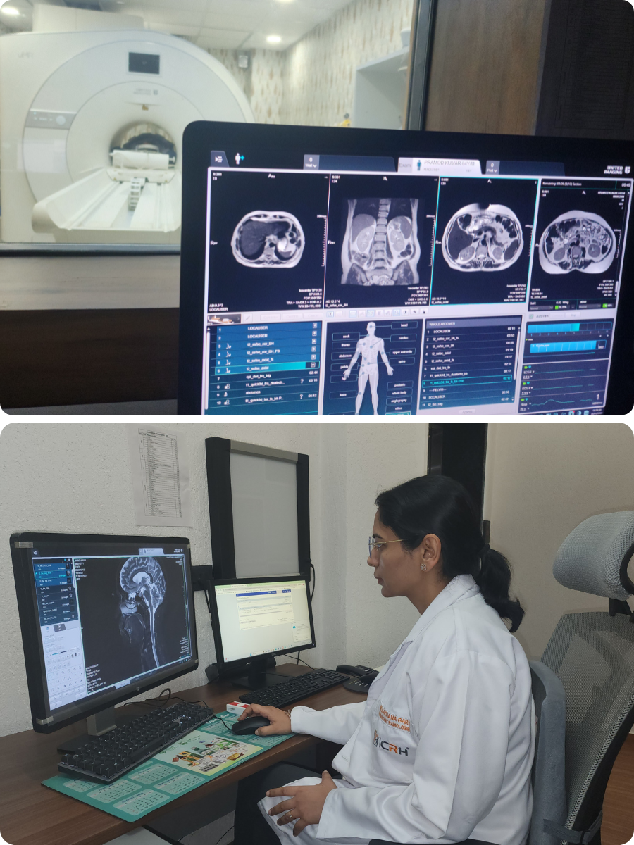 MRI scan preparation guide at CRH Diagnostics Greater Noida